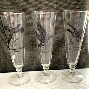 MCM Pilsner glasses.